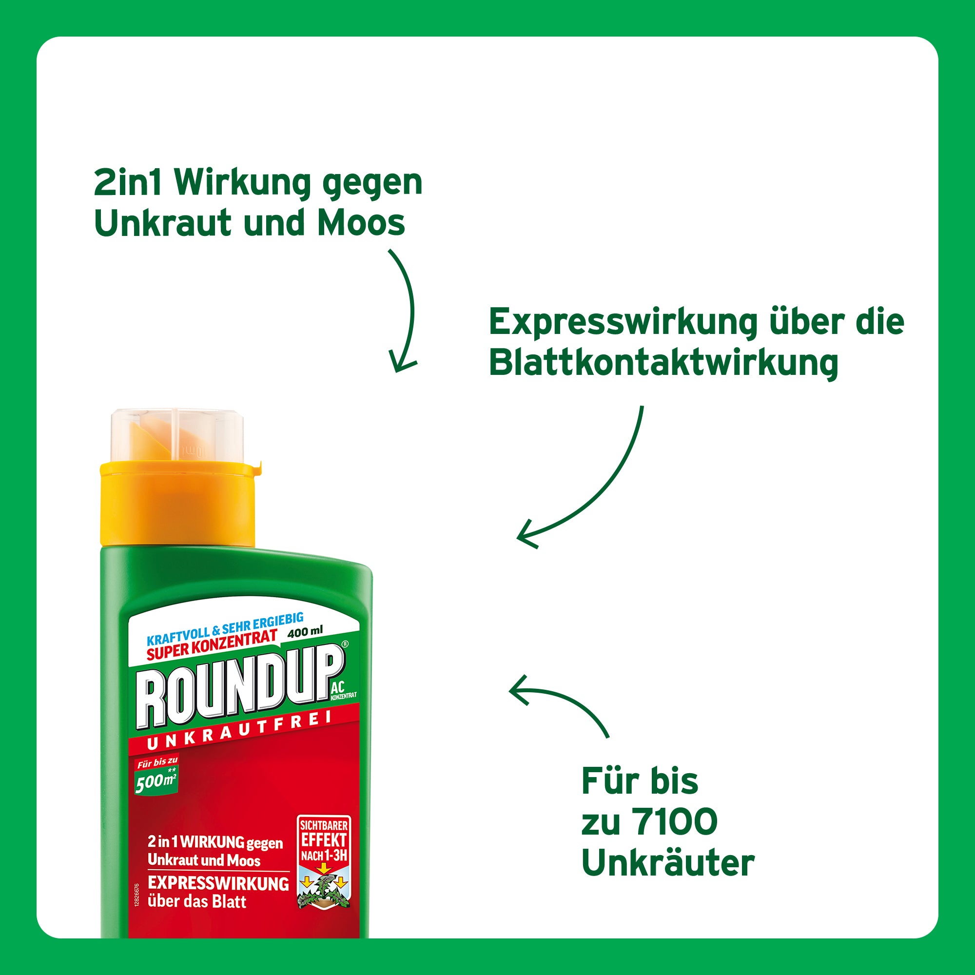 Roundup Unkrautfrei Express-Konzentrat, 0,4 l