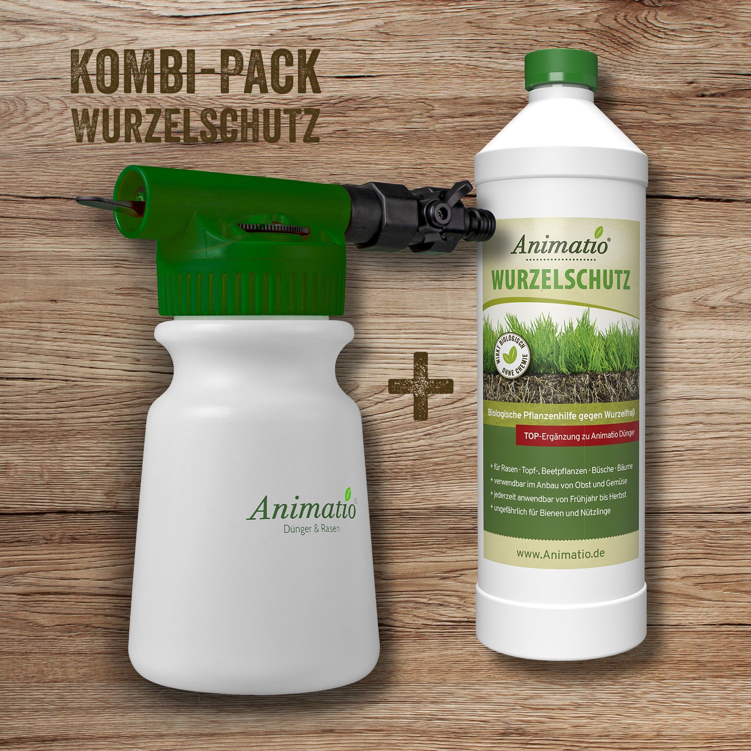 Kombipack Animatio Sprayer + 1 l Wurzelschutz